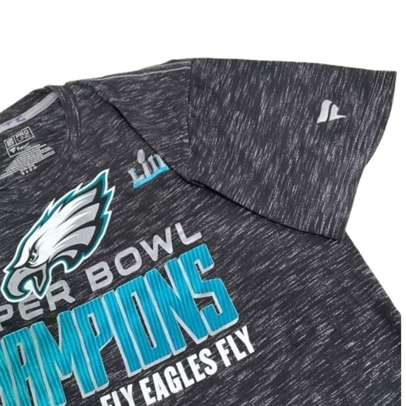 NFL EAGLES SUPER-BOWL CHAMPIONS PROLINE FANATICS SIZE LARGE FLY EAGLES FLY - Picture 7 of 7